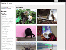 Tablet Screenshot of gayla-groom.com